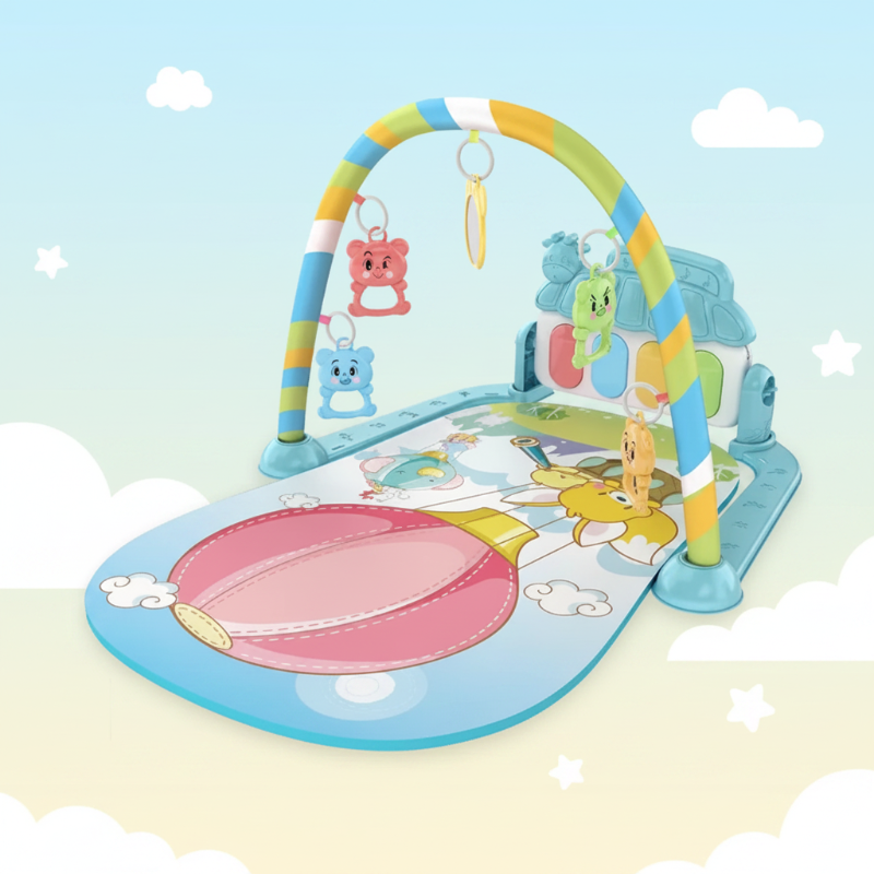 Musical Baby Play Gym – Farbenfroh & lehrreich – Baby-Gymnastikmatte