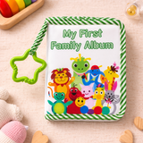 Baby Photo Album – Zart & Erinnerung – Fotobuch aus Stoff