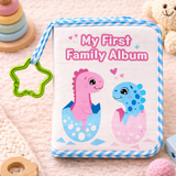 Baby Photo Album – Zart & Erinnerung – Fotobuch aus Stoff