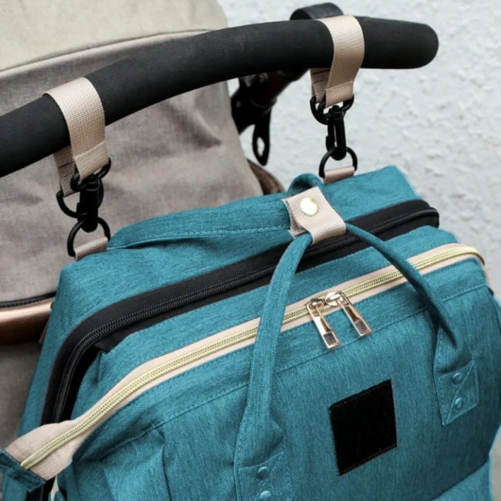 Nuvella Baby – Altid forberedt – Multifunktionel blepose med seng