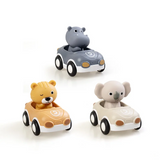 AnimalRide – Verspielt & niedlich – Tierautos aus Silikon (3 Stück)
