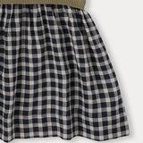 Plaid Patchwork Dress – Trendy & luftig – ternet kjole