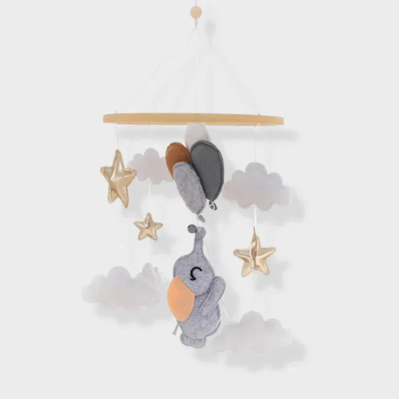 LittleNest – Naturlig ro – Babymobil i træ