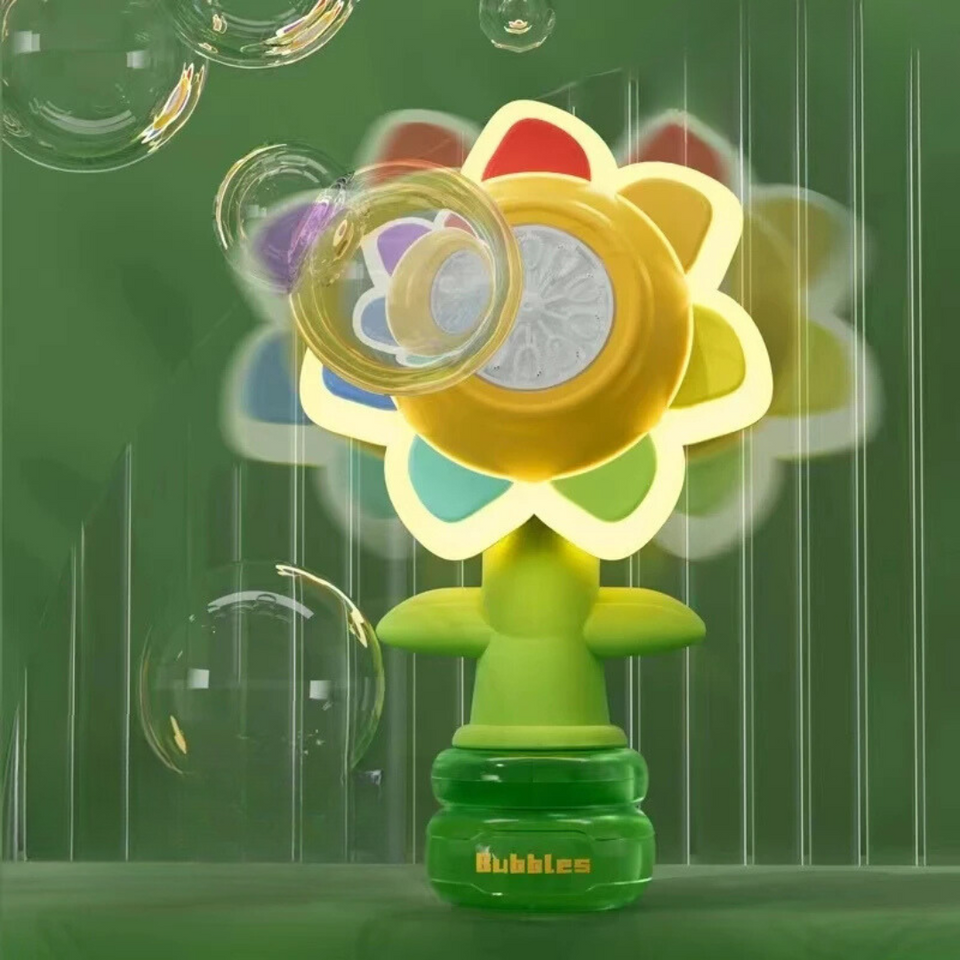 Bubble Flower Machine™ - Magisk blomsterbobleshow - Bobleblæser