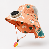 HappyShade – Solbeskyttelse og afkøling – Sommerhat til børn med ventilator