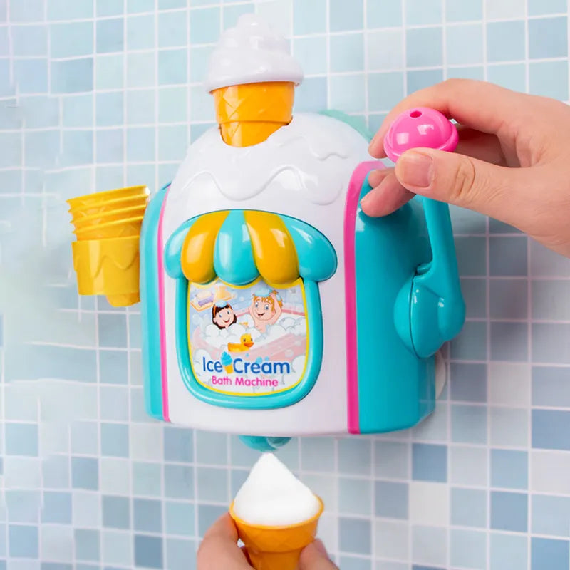 Ice Cream Bath Toy™ - Foam Party - Badelegetøj med sæbepumpe