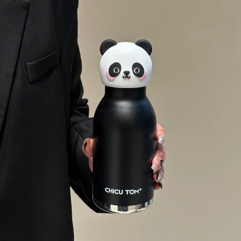 AnimalSip – Niedlich & praktisch – Kinder-Thermosflasche aus Edelstahl mit Tiermotiv