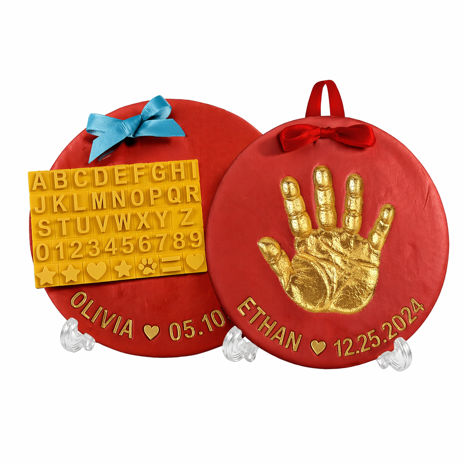 Baby Imprint Clay Kit – Minder & Unikt – Ler-aftrykssæt