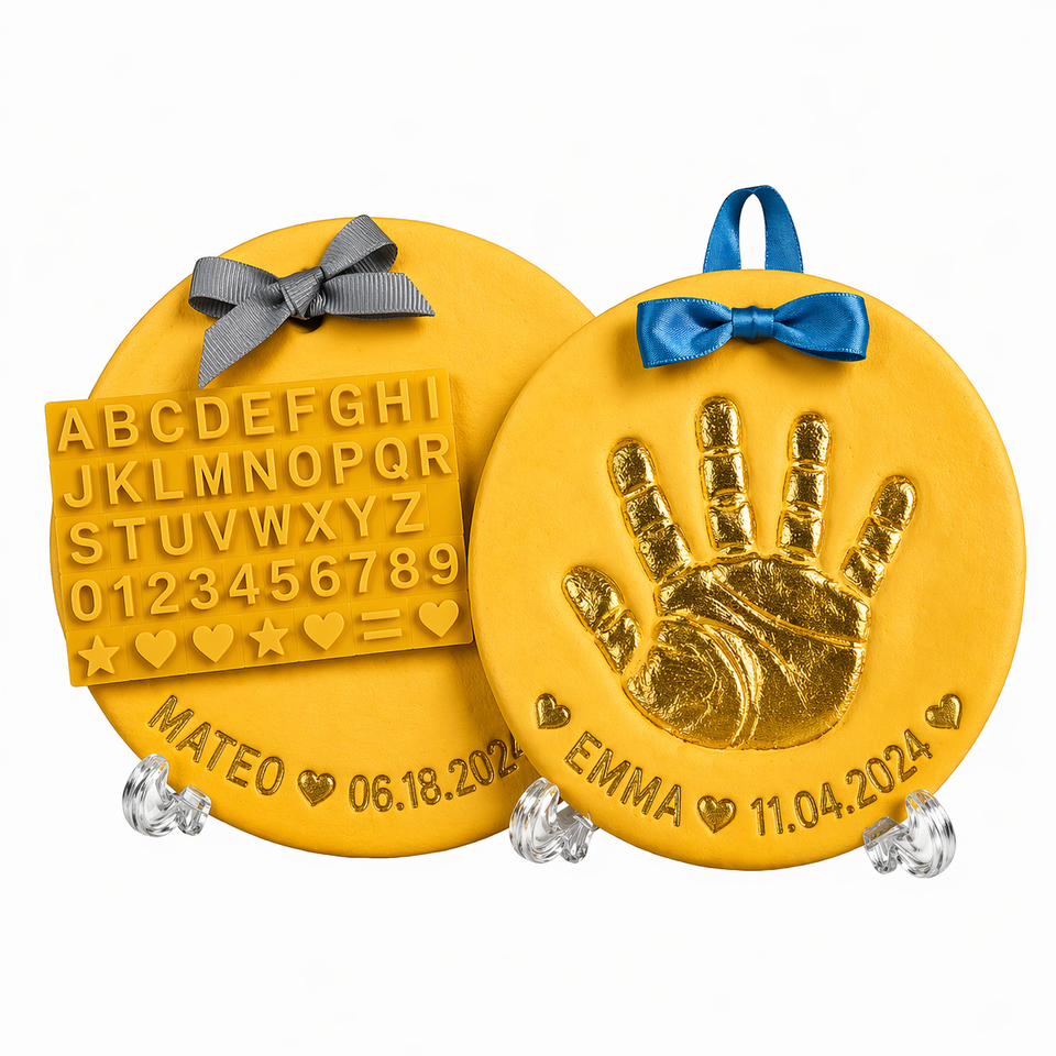 Baby Imprint Clay Kit – Minder & Unikt – Ler-aftrykssæt