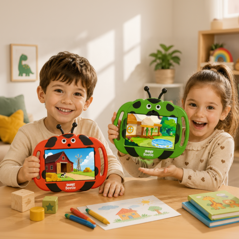 PlayPad – Lehrreich & unterhaltsam – Kinder-Tablet mit stoßfester Hülle
