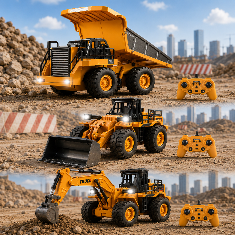 Power Machines – Realistisch & lehrreich – RC-Baufahrzeug