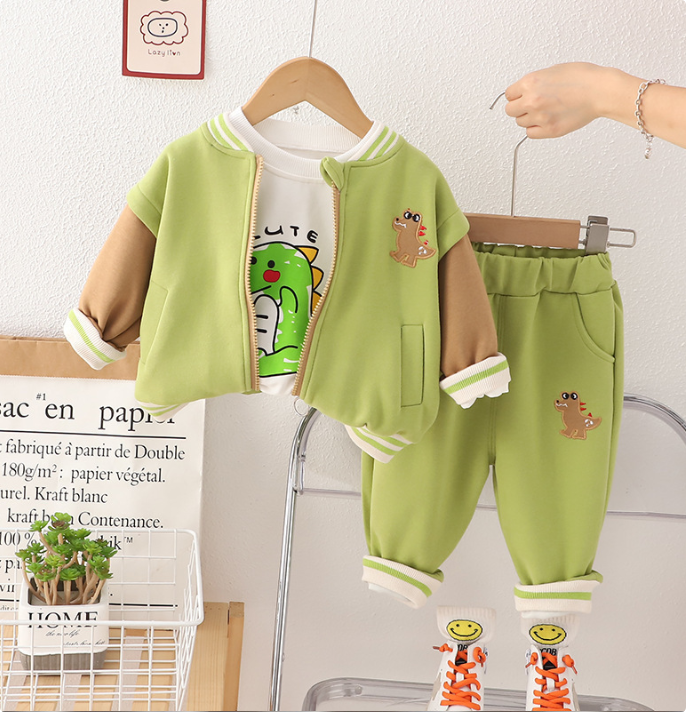 Mini Fashion™ - Lässiger Dino - 3-teiliges Set