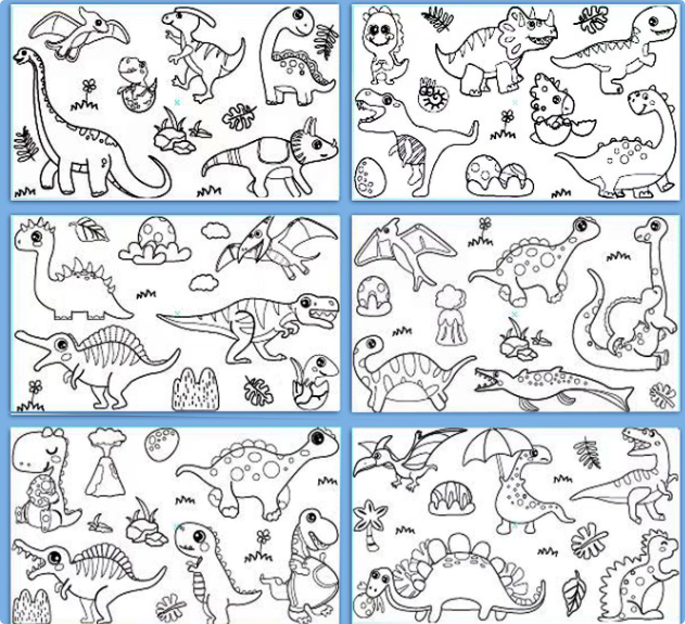 ColoringPaper™ - Slip kreativiteten løs! - XXL Farvelægningspapir