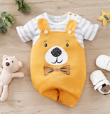 Mini Fashion™ - Komfort til hver eneste nat - Kortærmet pyjamasbodysuit