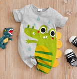 Mini Fashion™ - Komfort til hver eneste nat - Kortærmet pyjamasbodysuit