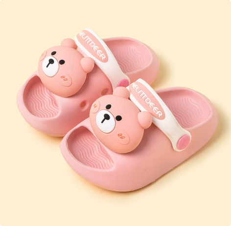 Mini Fashion – Munter og tryg – Polka strandtøfler