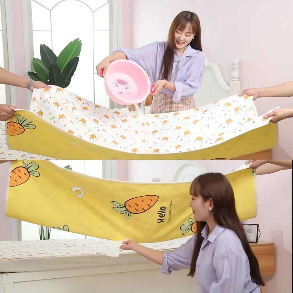 ComfyCub Baby Changingmat™ - Hold dig tør i sengen - Pusleunderlag