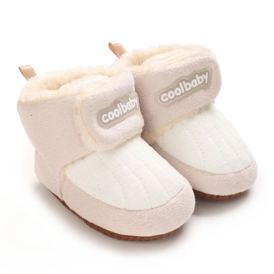 TinyBoots – Gemütlich & bequem – Plüsch-Babyschuhe für den Winter