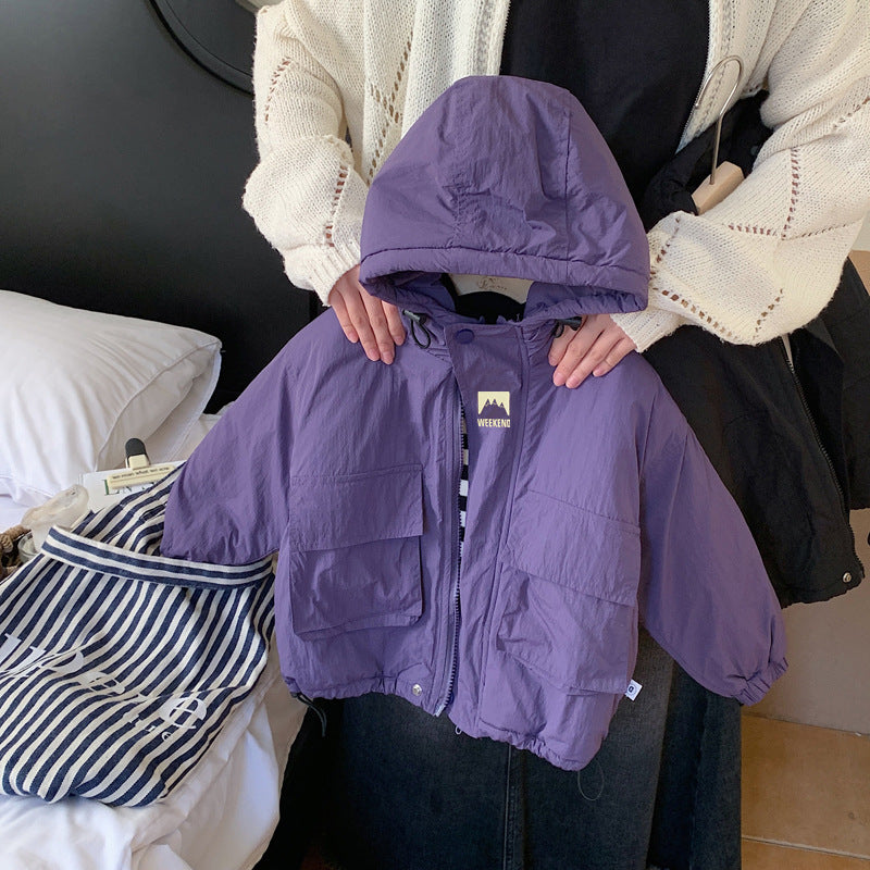 LiloWear – Winddicht & wasserabweisend – Kinderwindjacke mit Kapuze