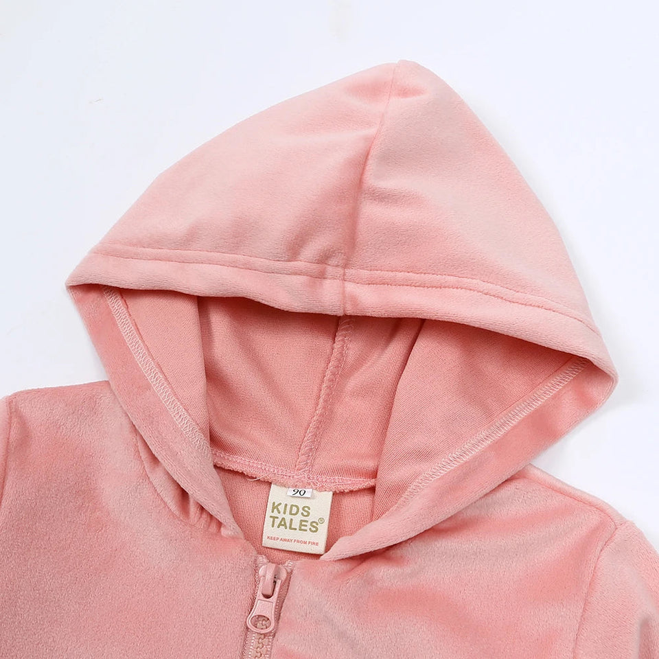 Kids Tales – Warm & Comfortabel – Velvet Trainingsanzug für Kinder