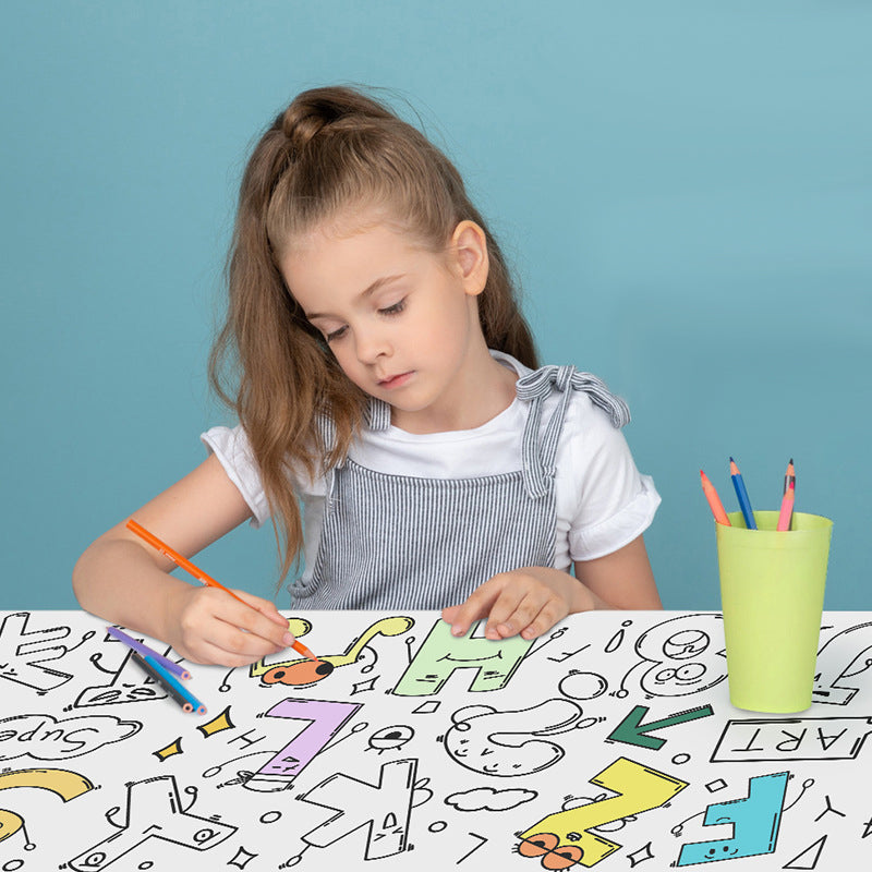 ColoringPaper™ - Slip kreativiteten løs! - XXL Farvelægningspapir