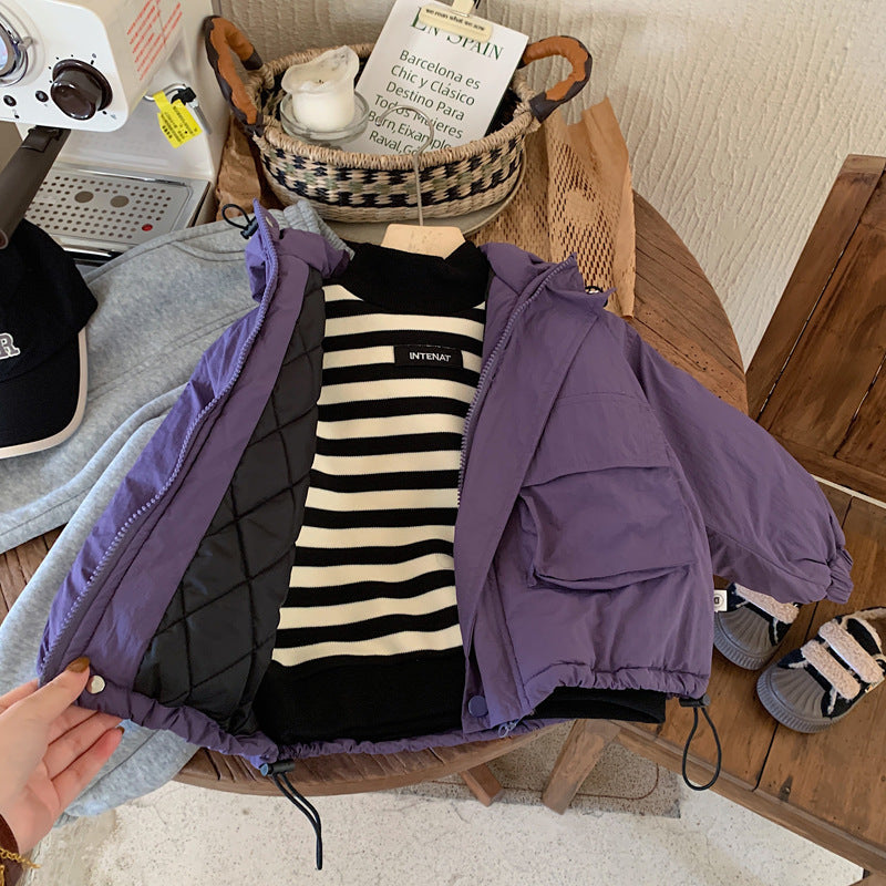 LiloWear – Winddicht & wasserabweisend – Kinderwindjacke mit Kapuze