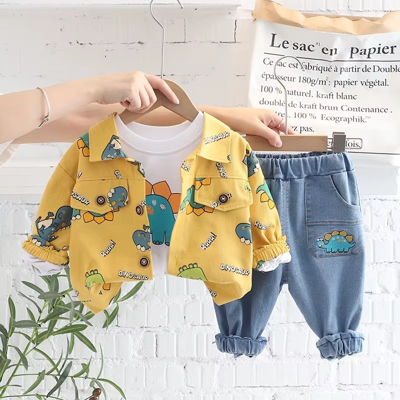 Mini Fashion™ - Småbørn & eventyr - Tøjsæt i 3 dele