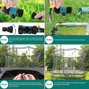 Trampolin Sprinklers™ - Wasserspaß auf dem Trampolin - Wassersprinkler