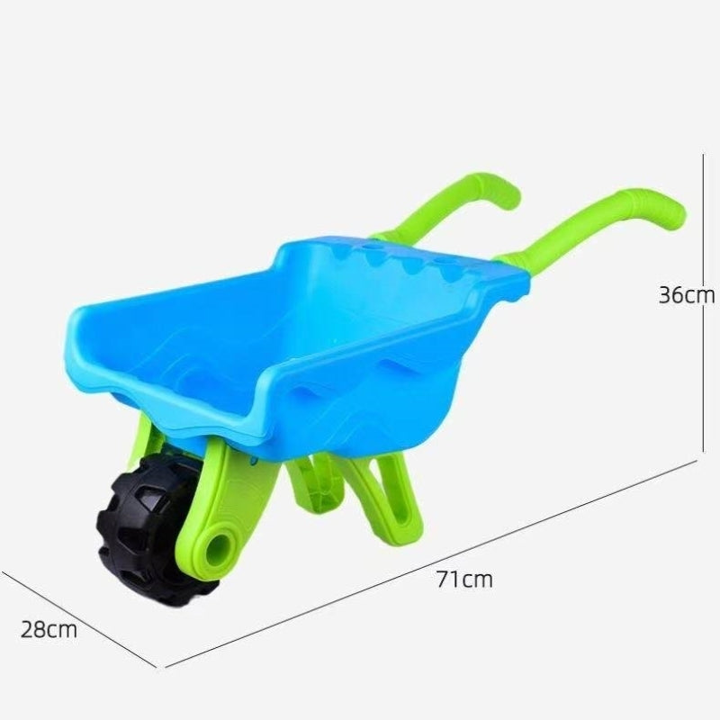 BeachFun – Entdecken & Spaß haben – Sand & Strand Schubkarren-Set