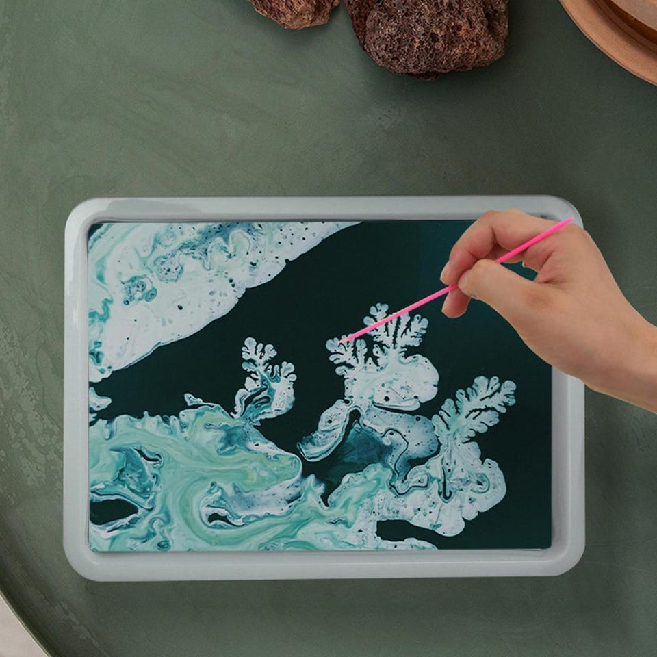 Water Marbling Paint Set™ - Farverige vandbaserede kunstværker - Malingssæt