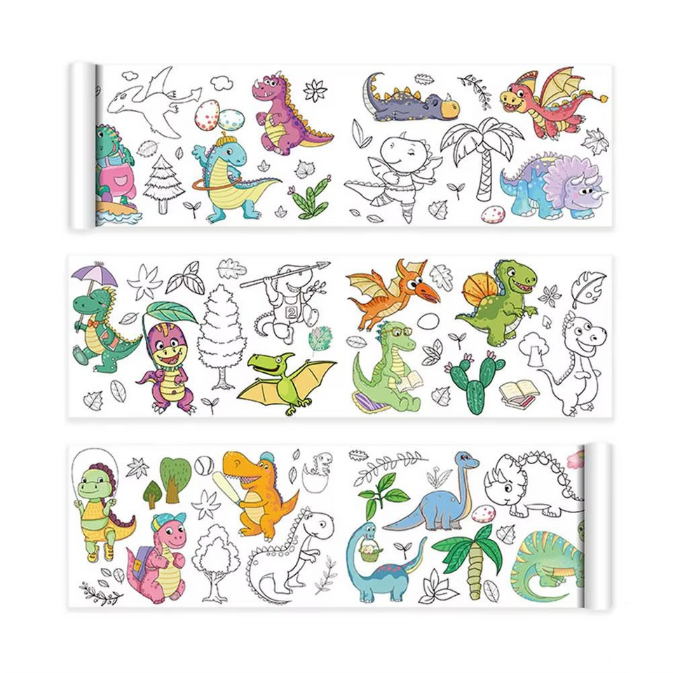 ColoringPaper™ - Slip kreativiteten løs! - XXL Farvelægningspapir