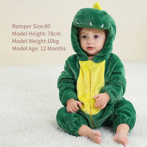 Mini Fashion - Nachhaltig & waschbar – Tier-Strampler (0–24 Monate)