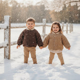 LittleWanderer – Warm & stilvoll – Gesteppte Kinderjacke