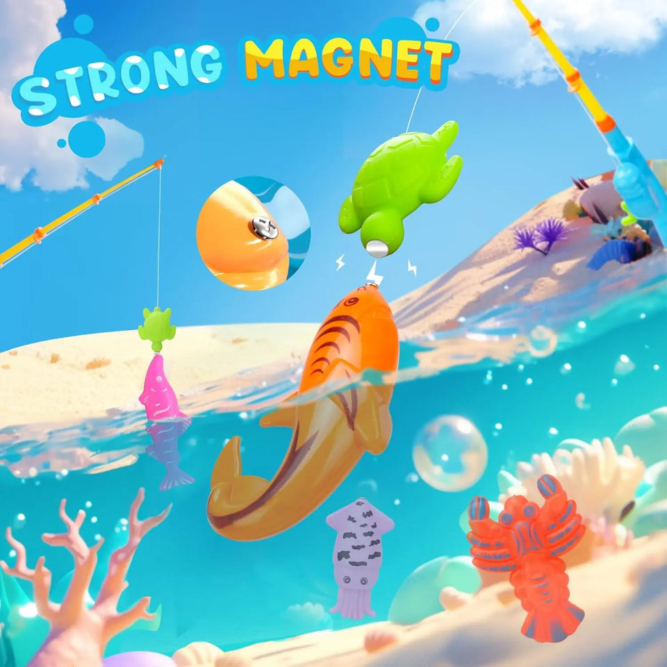 Fishing Game – Lernen & Entdecken - Magnetisches Fischspiel