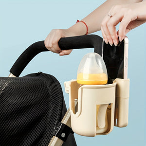 Addis – Immer griffbereit – Telefon- und Becherhalter für Kinderwagen