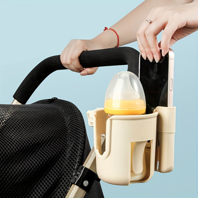 Addis – Immer griffbereit – Telefon- und Becherhalter für Kinderwagen