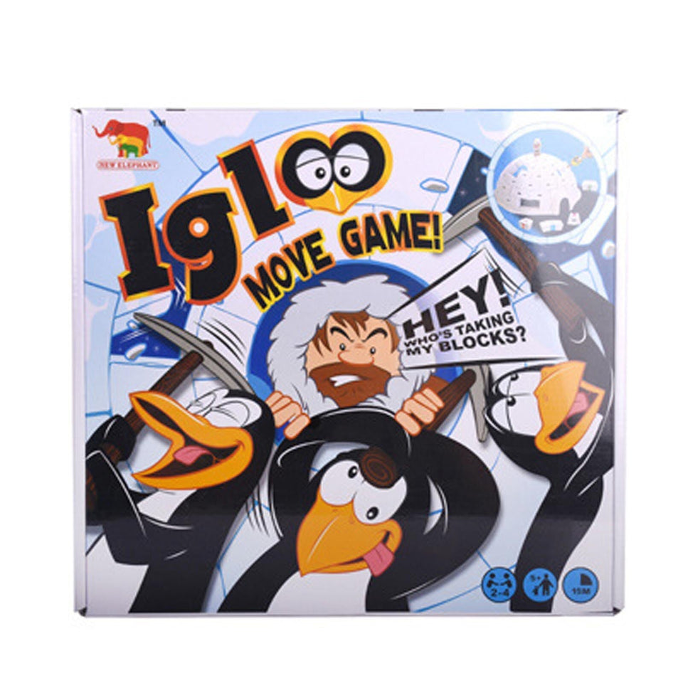Igloo Game™ - En iskold udfordring - Spil med klodser