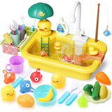 Children Kitchen – Sjov og læring i vand – 2-i-1 legevaske