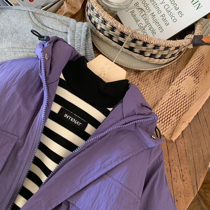 LiloWear – Winddicht & wasserabweisend – Kinderwindjacke mit Kapuze