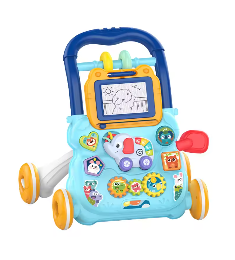 BabyWalker – Lære & lege – Løbegang med aktivitetsbræt