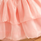 Tulip Mesh Dress – Elegant & Komfort – Kinderkleid