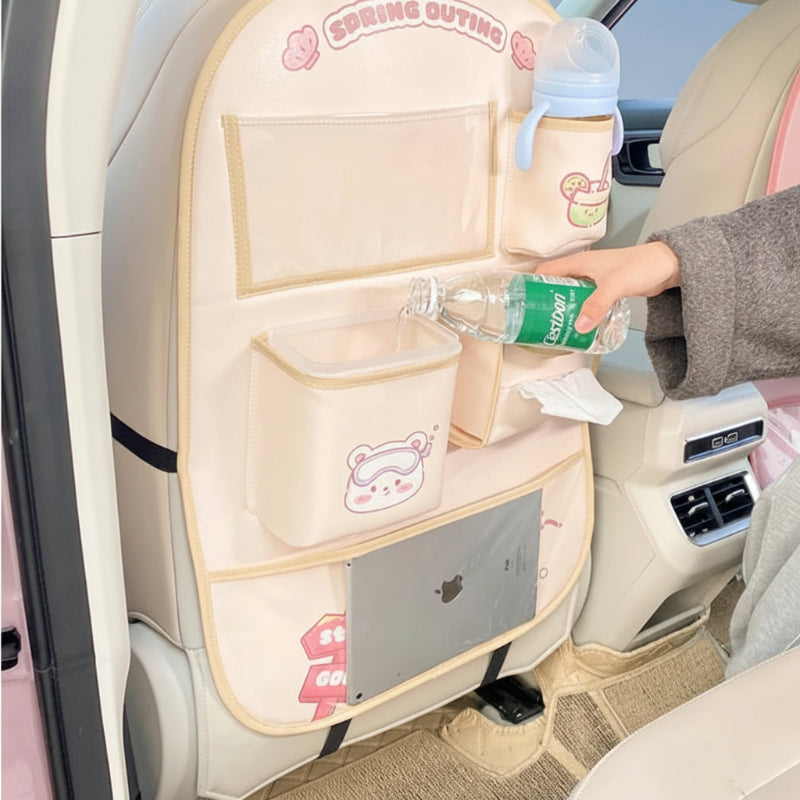 Backseat Baby Storage Bag – Praktisk og rummelig – opbevaringstaske til bilen