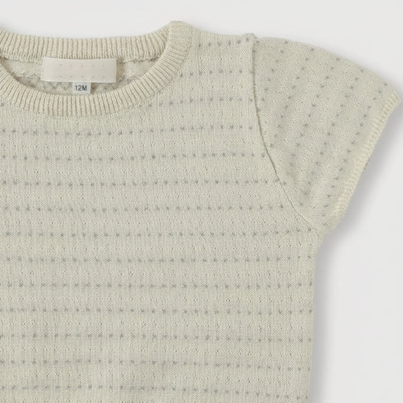 Bella Knit Top & Skirt – Leicht & luftig – Gestricktes Sommer-Set für Kinder