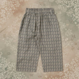 Plaid Cotton Pants – Leicht & atmungsaktiv – Lässige Hose im Ballon-/Harem-Stil