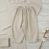 Plaid Cotton Pants – Leicht & atmungsaktiv – Lässige Hose im Ballon-/Harem-Stil