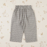 Plaid Cotton Pants – Leicht & atmungsaktiv – Lässige Hose im Ballon-/Harem-Stil