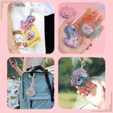 DIY Crystal Keychain Kit – Kreativt & legesygt – Nøglerings-håndværkssæt