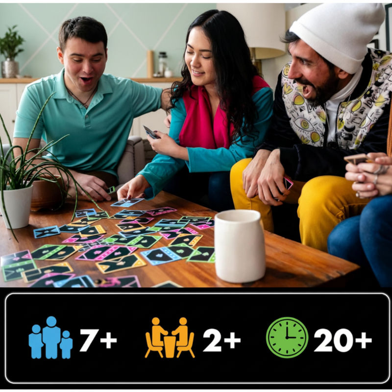 MatchMania – Aktiv & Unterhaltsam – Kartenverbindungsspiel