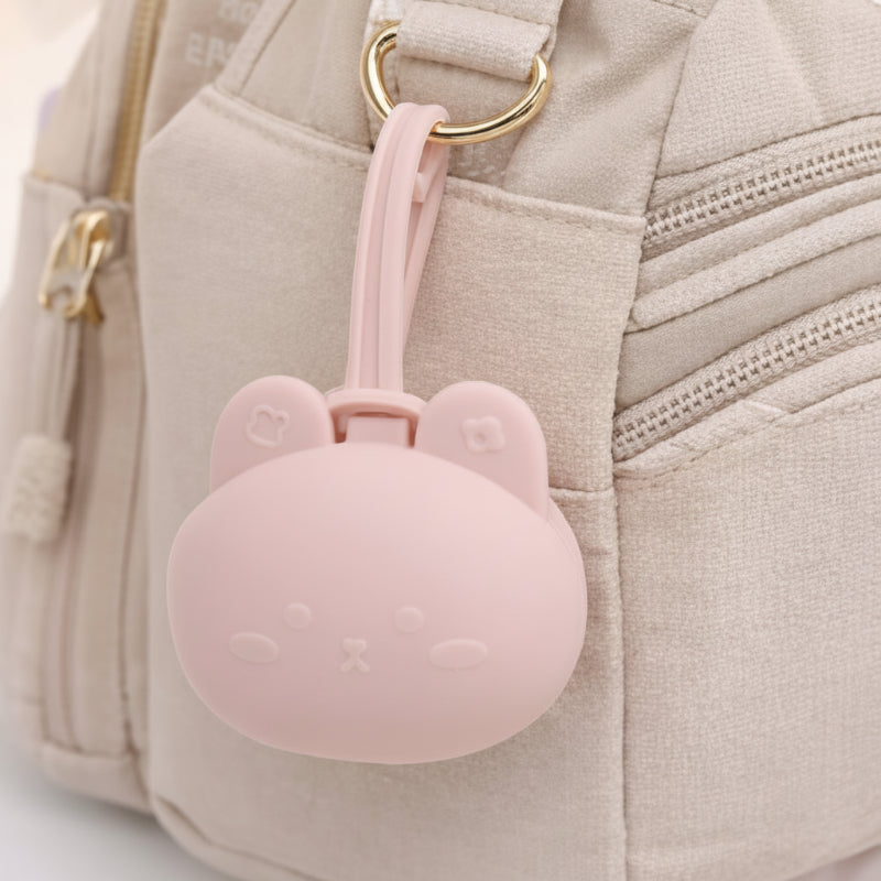 Personalized Pacifier Case – Graviert & praktisch – Personalisierter Schnullerhalter