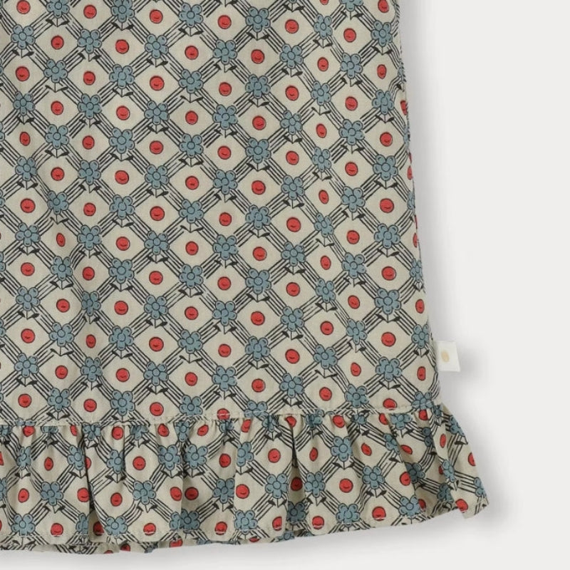 Matching Set – Bequem & mit Gänseblümchen-Print – Hosenrock, Rock & Bluse